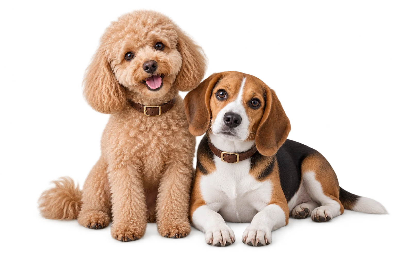 Two dogs together, illustrating pet-friendly stays